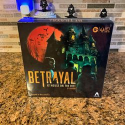 Avalon Hill Betrayal at House on the Hill 3rd Edition Game $40  (New Sealed in it’s Plastic )