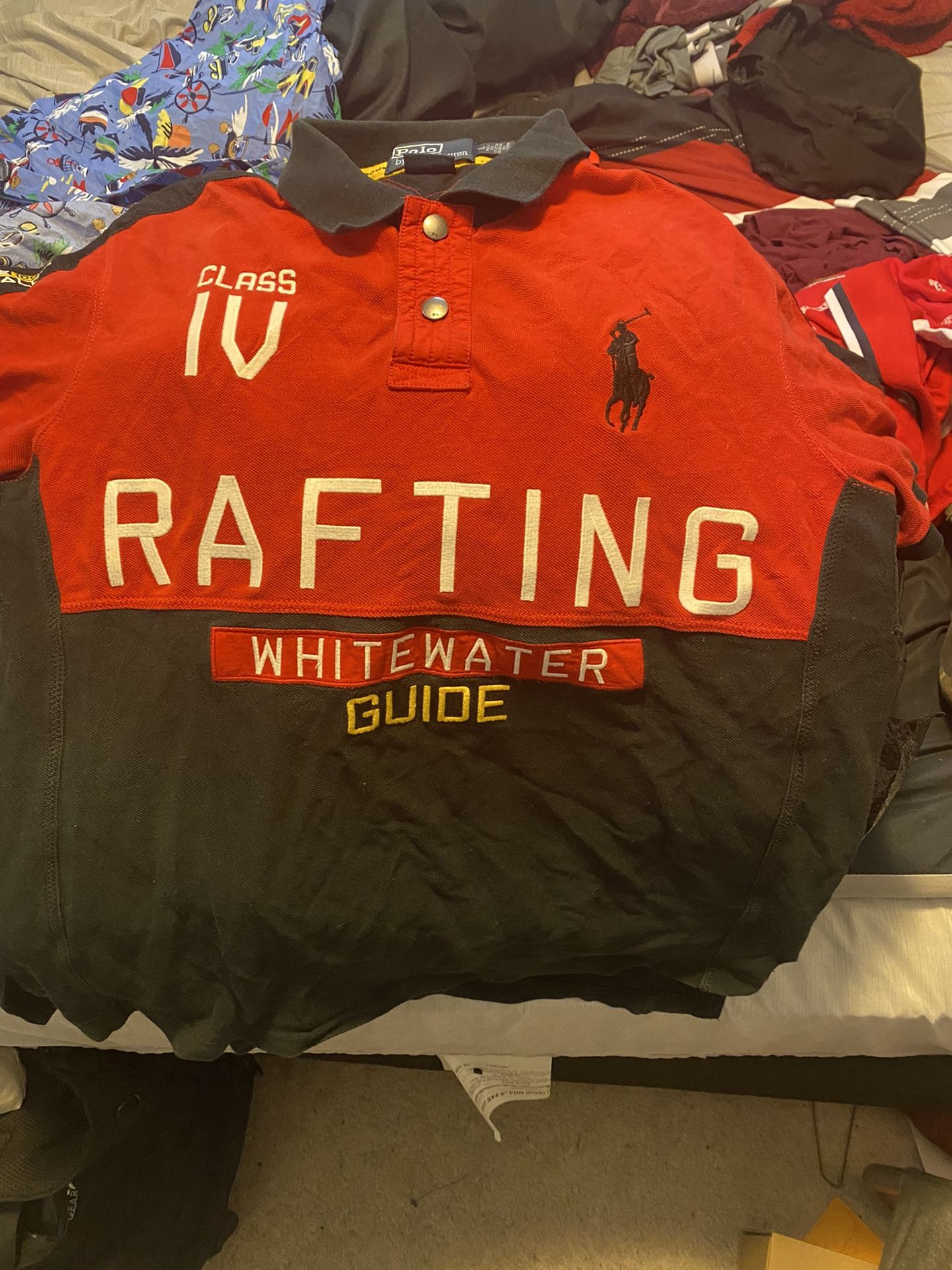 Ralph Lauren Polo Red And Black