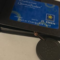 Scalar energy pendant