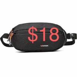 Fanny Pack for Men Women 1.5L Hiking Waist Pack Water Resistant Belt Bum bag Hip Pouch for Travel Walking Running Hiking Cycling,Easy Carry Any Phone,