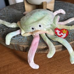 TY Beanie Baby "Goochy" Jellyfish Rare w/ Errors 1998 / 1999 Retired