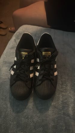 Black adidas  size 6 and a half