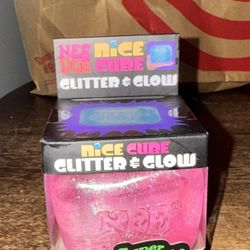 Needoh Nice Cube Glitter & Glow