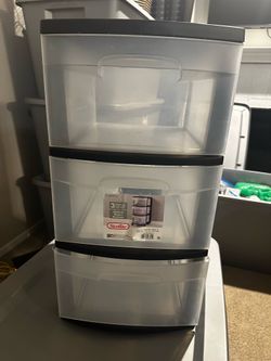 Plastic Storage Drawers