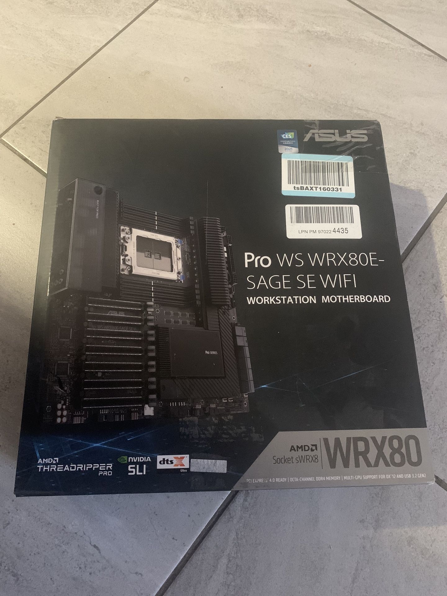 ASUS pro WS WRX80E Ver 1