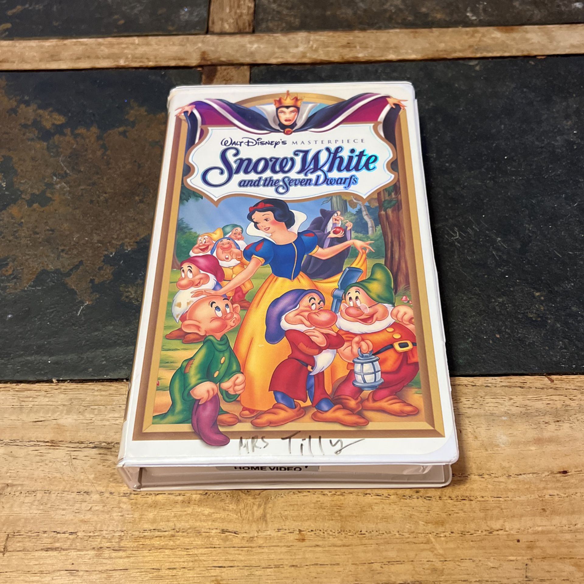 Snow White Disney VHS tested