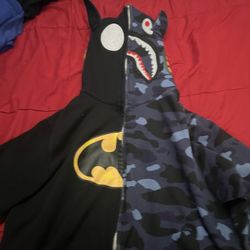 Bape X DC Hoodie ‘Bape Man’