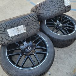 22" New MERCEDES BENZ G-WAGON Wheels With GENERAL Tires 