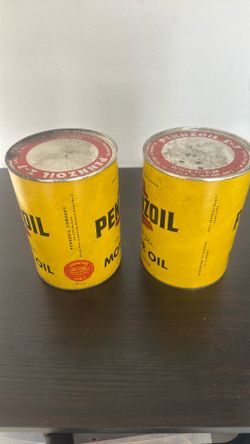 Vintage unopened Penzoil motor oil