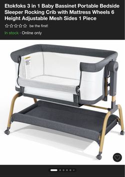 3 in 1 baby bassinet
