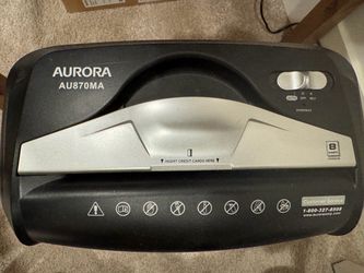 Aurora Paper Shredder AU870MA