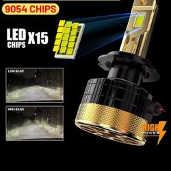 H4 Led Bulbs Super Bright Extremely Powerful!!! 7000k