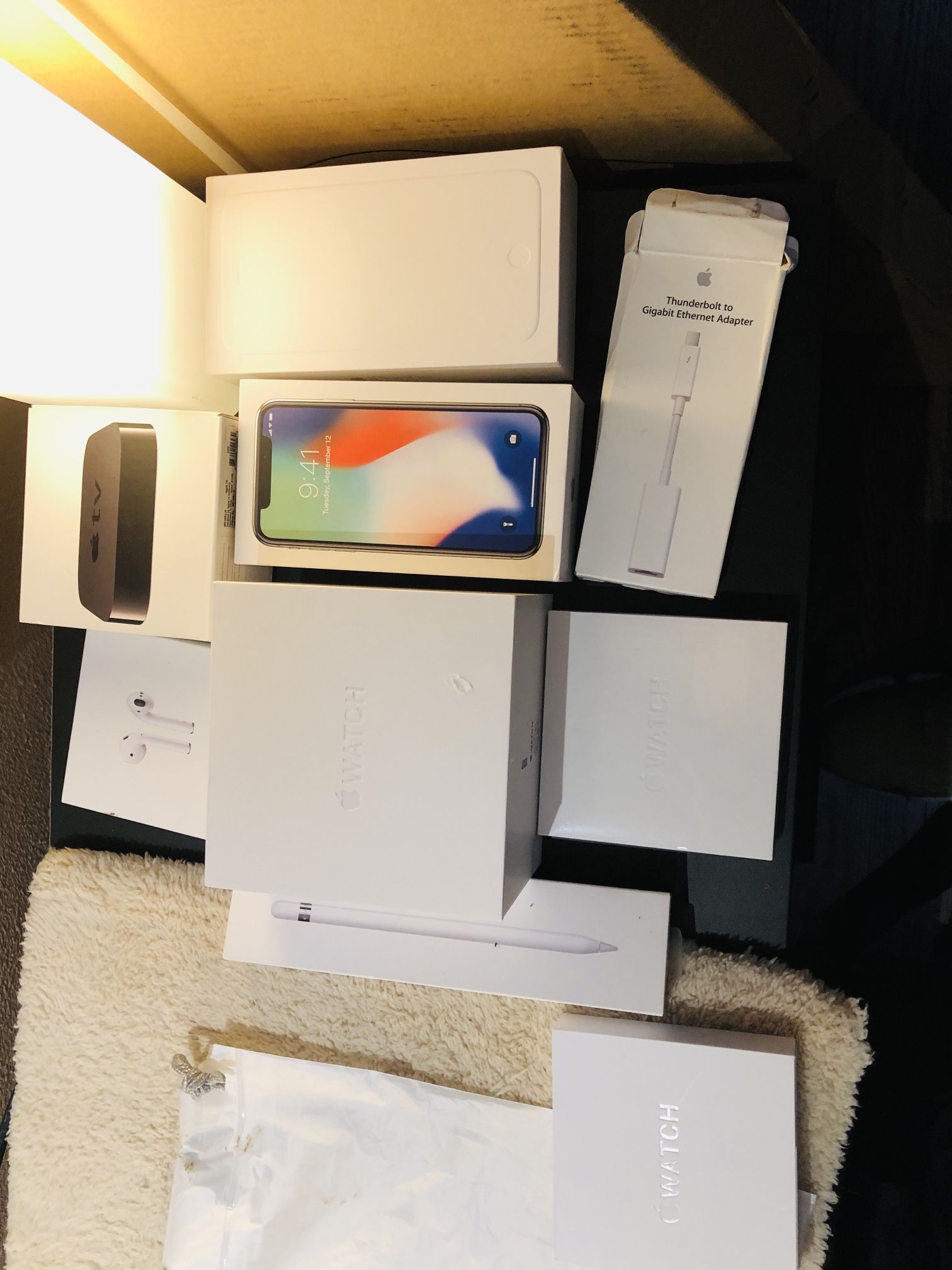 Apple Boxes Only
