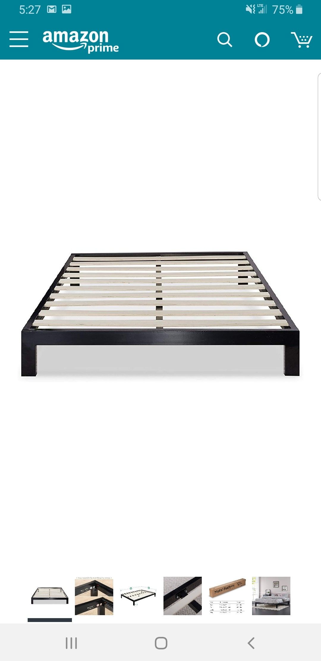 King size platform bed frame.. BRAND NEW..can deliver