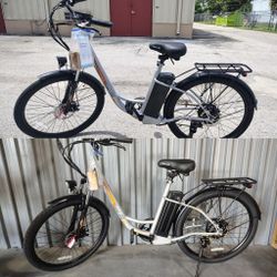 Pair Of 26" Gocio Electric Bikes