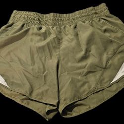 Athletic Works Women's Olive Green Athletic Shorts