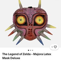 New Cosplay mask The Legend of Zelda Majora Latex Mask Deluxe