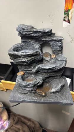 $10 Indoor Tabletop , Rock Waterfall Fountain
