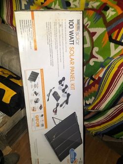 Thunderbolt Solar 100 Watt Solar Panel Kit