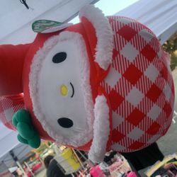 Christmas Hello kitty plushy