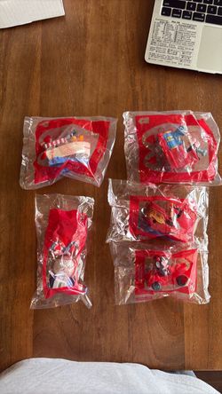 McDonalds Walt Disney World Toys #1, 4, 7, 9, 10
