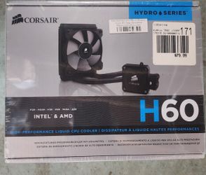 Corsair Hydro Series H60 High Performance Liquid CPU Cooler For Intel & AMD