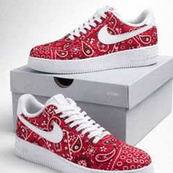 Distressed Bloody Air Force 1s  Men Size12 