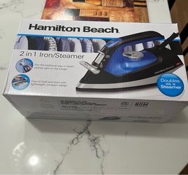 New Hamilton Beach 2 in 1 Iron/Steamer