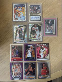 WNBA lot Angel Reese rookies Auto pink /25
