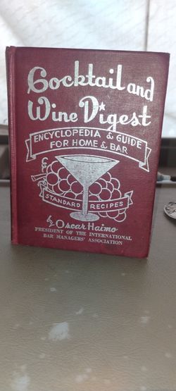 Wine Digest Encyclopedia & Guide For Home &Bar