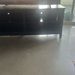 T.V. Console Black 