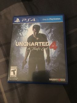 Uncharted 4 (never used) (ps4)