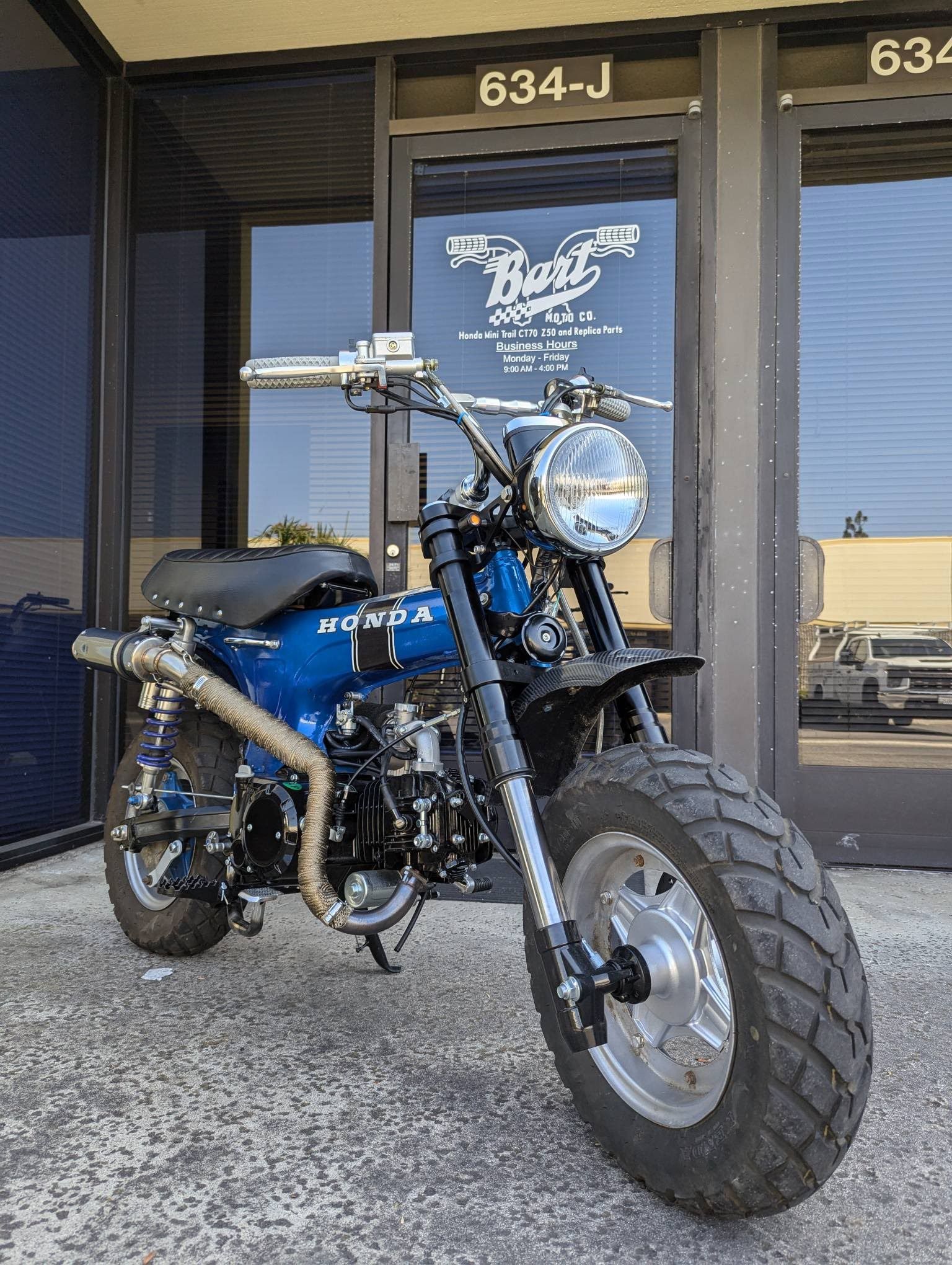 1971 Honda Honda Ct70 Engine For Sale Mini Bike Fender No Reserve