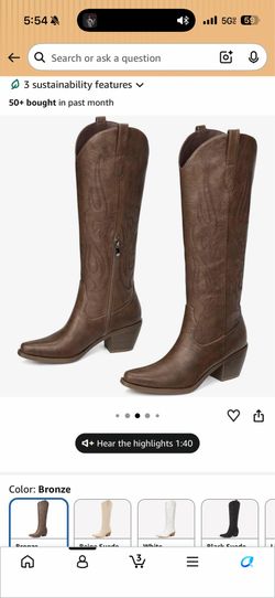 Western cowboy boots women’s 9.5