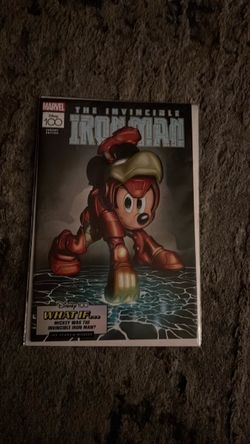 Invincible Iron Man Disney 100 Variant Comic