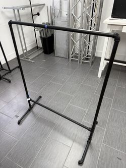 3 Foot Rack Black industrial