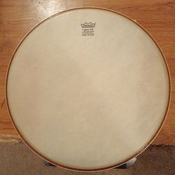 REMO#13"(legacy LD)white frosted drum head