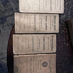 Late 1920’s Pennsylvania Railroad timetables