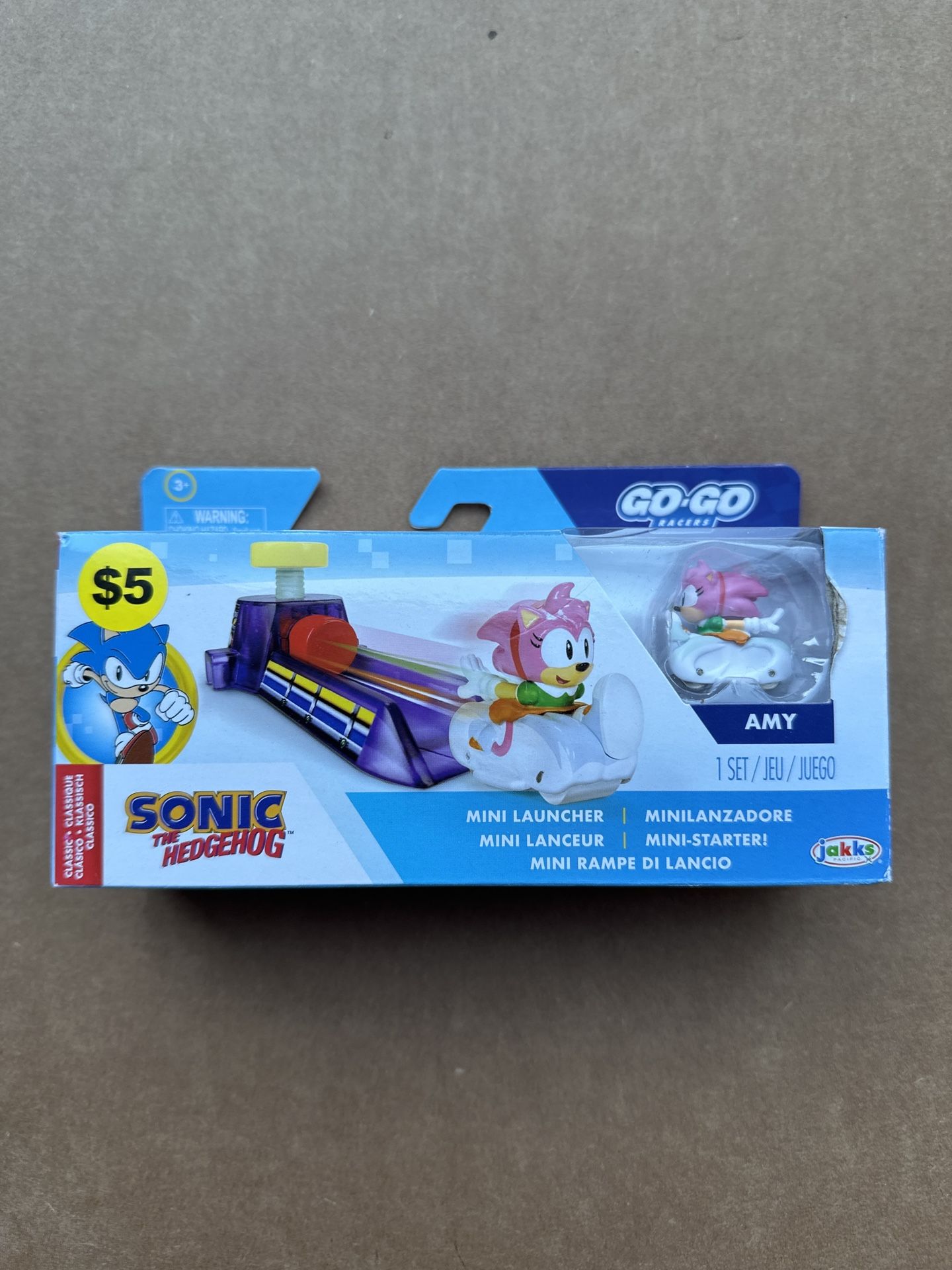 🏁 Sonic Amy Go-Go Racers Mini Launcher Playset – Brand New – $5 – Hillsboro Pickup