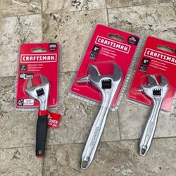 Craftsman  Adjustable  Wrench 