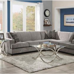Brand New Sectional With Pull Out Bed Sofa Bed
