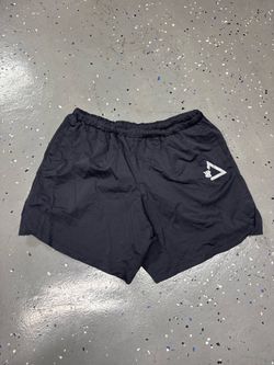 Undefeated UACTP Athletic Shorts Men's Large Black Nylon Drawstring