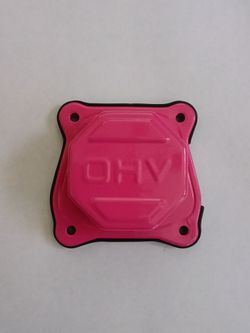 Pink Powder Coated Valve Cover