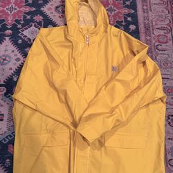 Carhartt Lightweight PVC Waterproof Rain Jacket Yellow - Men's Sz 3xl 101076-701