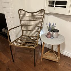 Wicker chair
