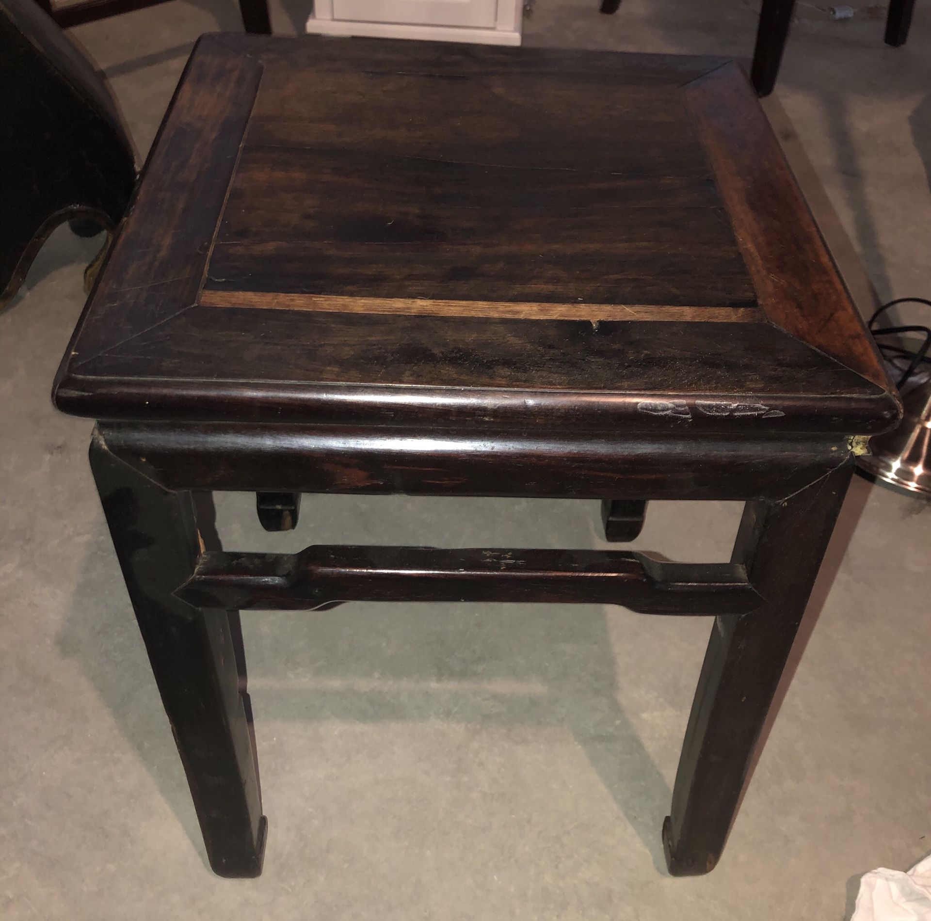 Vintage small end coffee table CHEAP wooden wood