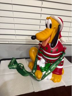 Disney Parks Pluto Christmas Popcorn Bucket