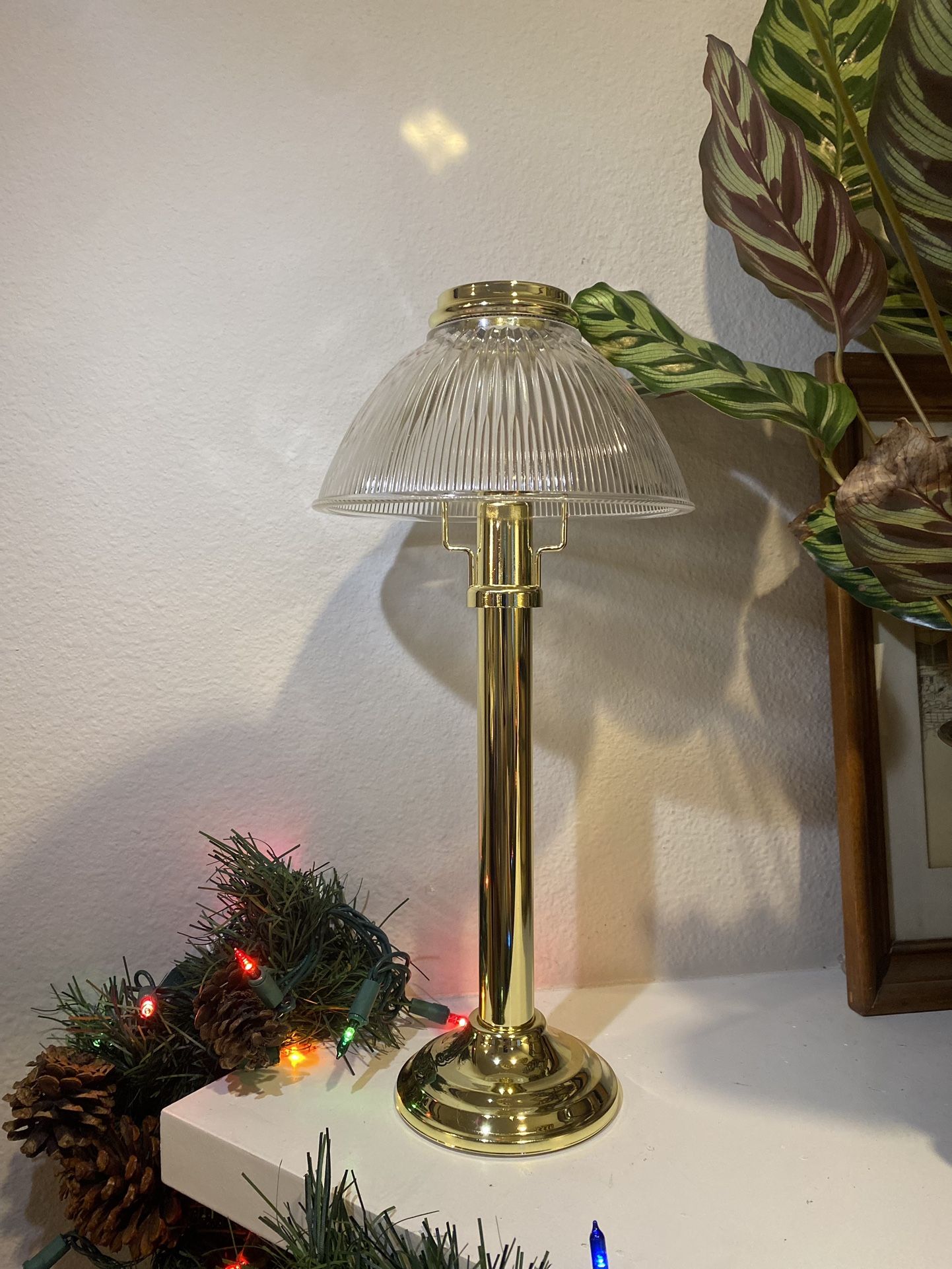 Partylite Gaslight Candle Lamp With Box