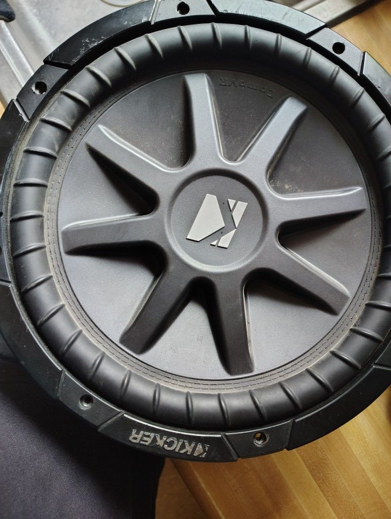 Single 12 Inch Kicker Subwoofer