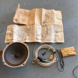 1960 Impala rear speakers NOS